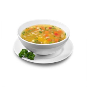 GEMÜSESUPPE MINESTRONE (vegetarisch)