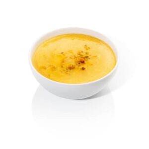 VEGANE ROTE LINSEN KOKOS-SUPPE (10 Portionen)