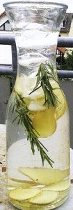 ROSMARIN-INGWER-ZITRONEN Wasser 0,2 ltr.